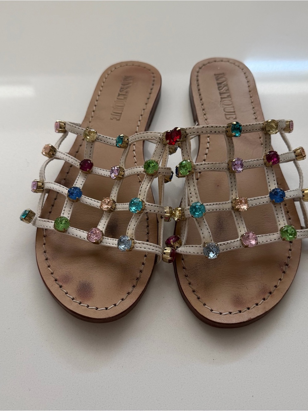 Mystique Cage Jewel Sandals